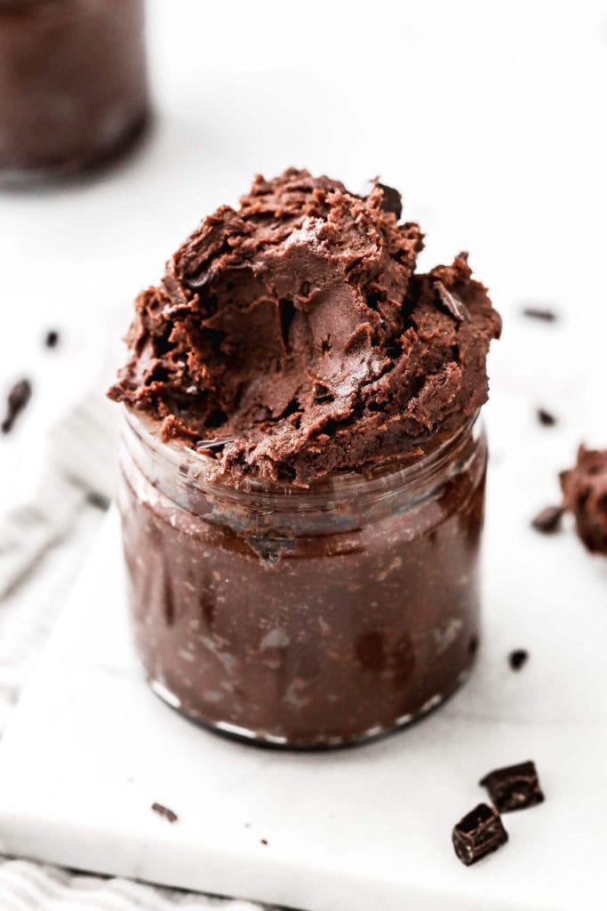 Edible Brownie Batter Cookie Dough (Vegan and Gluten Free Options)