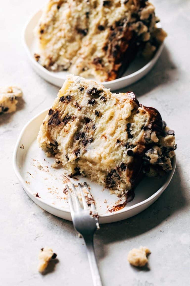 Cookie Dough Cake - Cookie Dough Baked into Each Layer