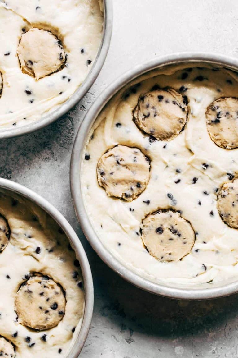 Cookie Dough Cake Cookie Dough Baked into Each Layer