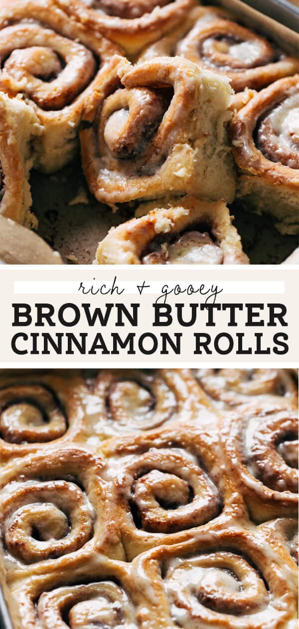 Soft & Fluffy Brown Butter Cinnamon Rolls | Butternut Bakery