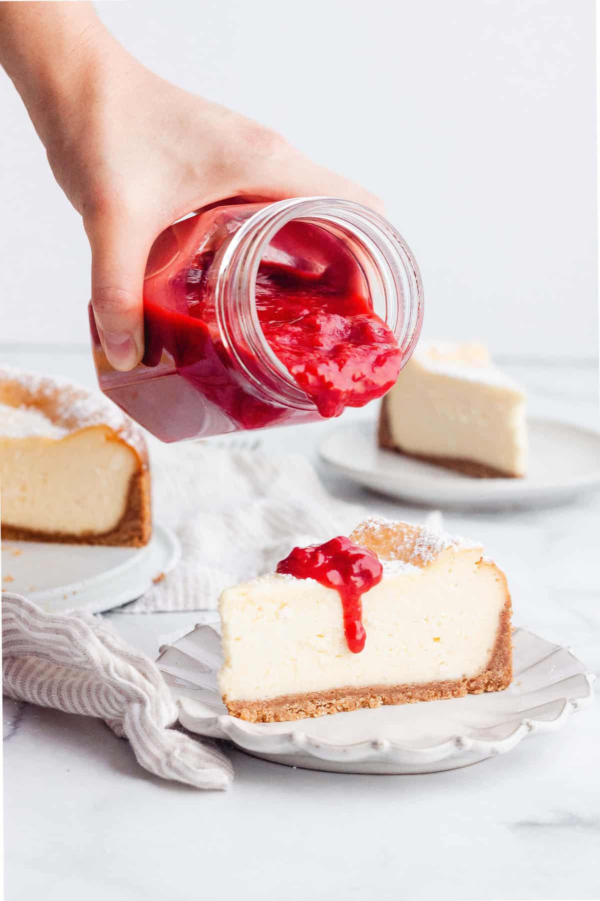Betere BEST EVER New York Cheesecake Recipe (WITH VIDEO!) KH-13