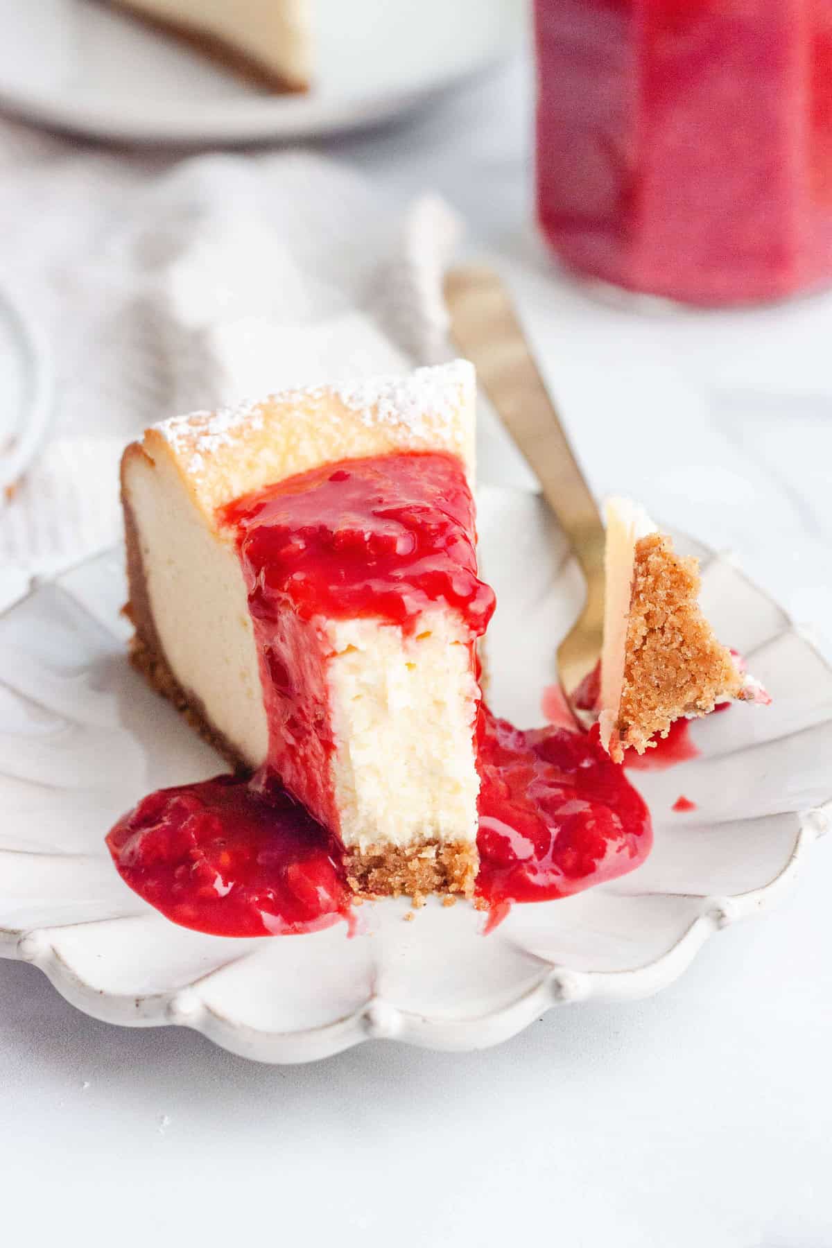 Verbazingwekkend BEST EVER New York Cheesecake Recipe (WITH VIDEO!) NW-53