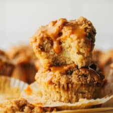 Moist Caramel Apple Muffins With Streusel Topping Butternut Bakery