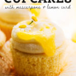 lemon cupcake pinterest graphic