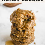 No Bake Sunflower Seed Butter Cookies pinterest graphic