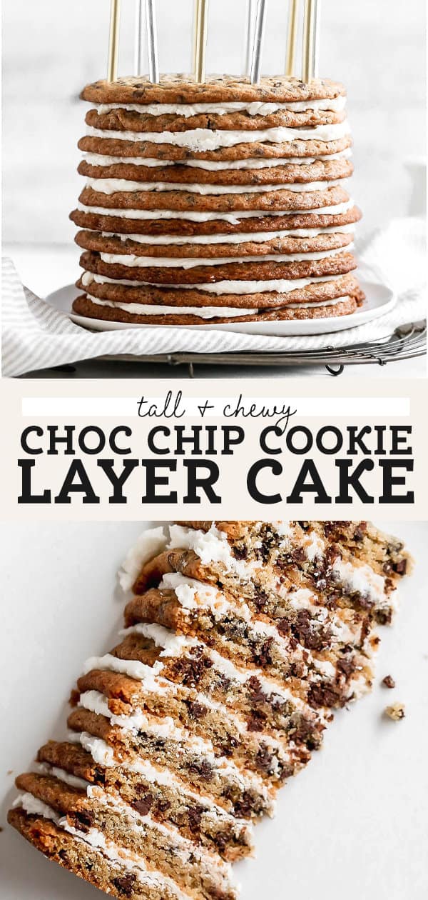 Chocolate Chip Cookie Layer Cake Butternut Bakery