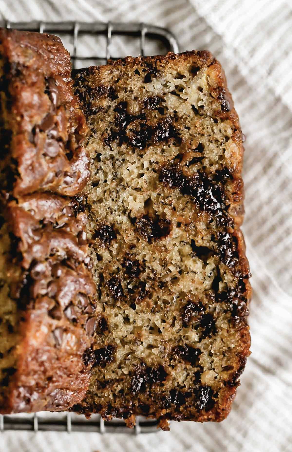 MOIST Chocolate Chip Banana Bread Butternut Bakery