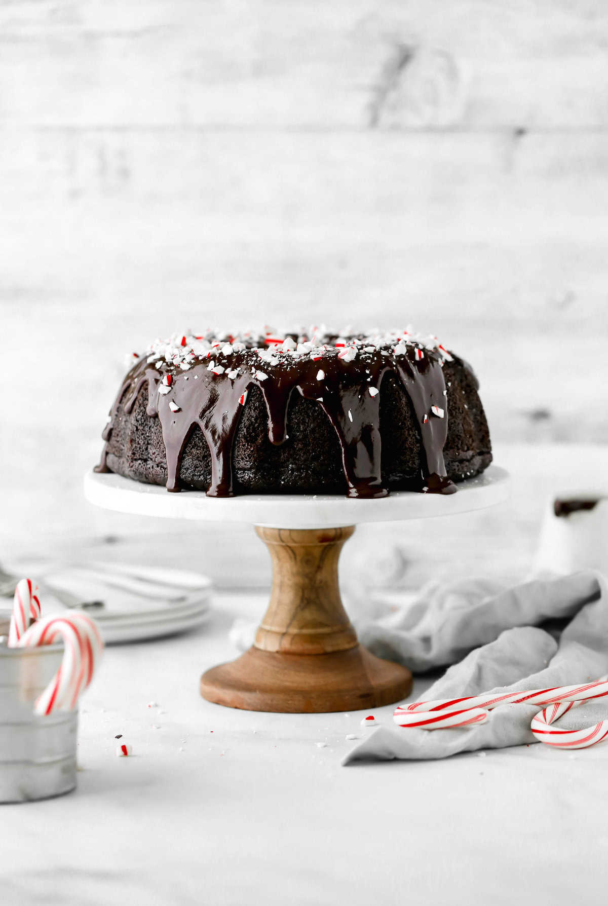 Chocolate Peppermint Bundt Cake | Butternut Bakery
