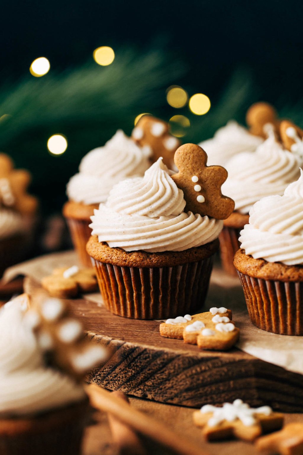 Gingerbread Cupcakes