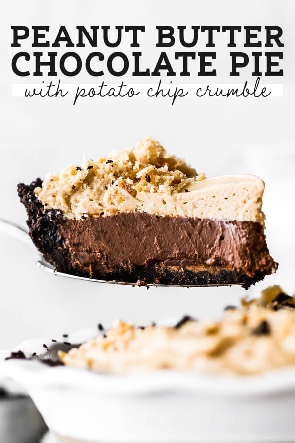 Chocolate Peanut Butter Pie with Potato Chip Crumble | Butternut Bakery
