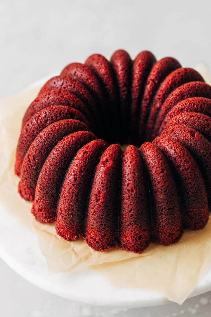 Red Velvet Bundt Cake - Olives + Thyme