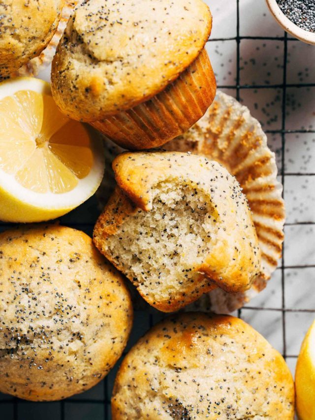 Best Lemon Poppy Seed Muffins