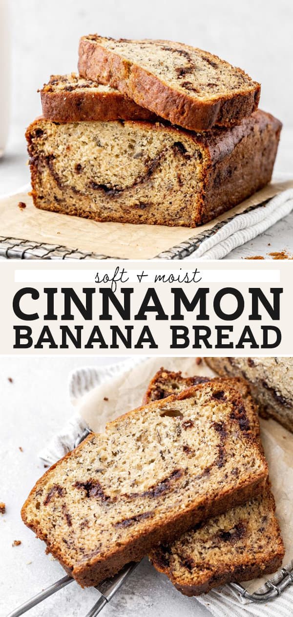 Moist Cinnamon Banana Bread - Easy to Make! | Butternut Bakery