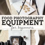 food photography gear pinterest graphic