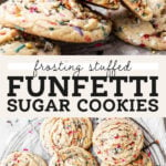 funfetti cookies pinterest graphic