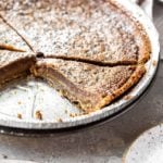 inside a slice of cinnamon pie