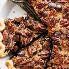 Chocolate Bourbon Pecan Pie-image