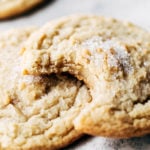 a sugar cookie with a bite taken out