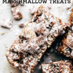 puppy chow marshmallow treats