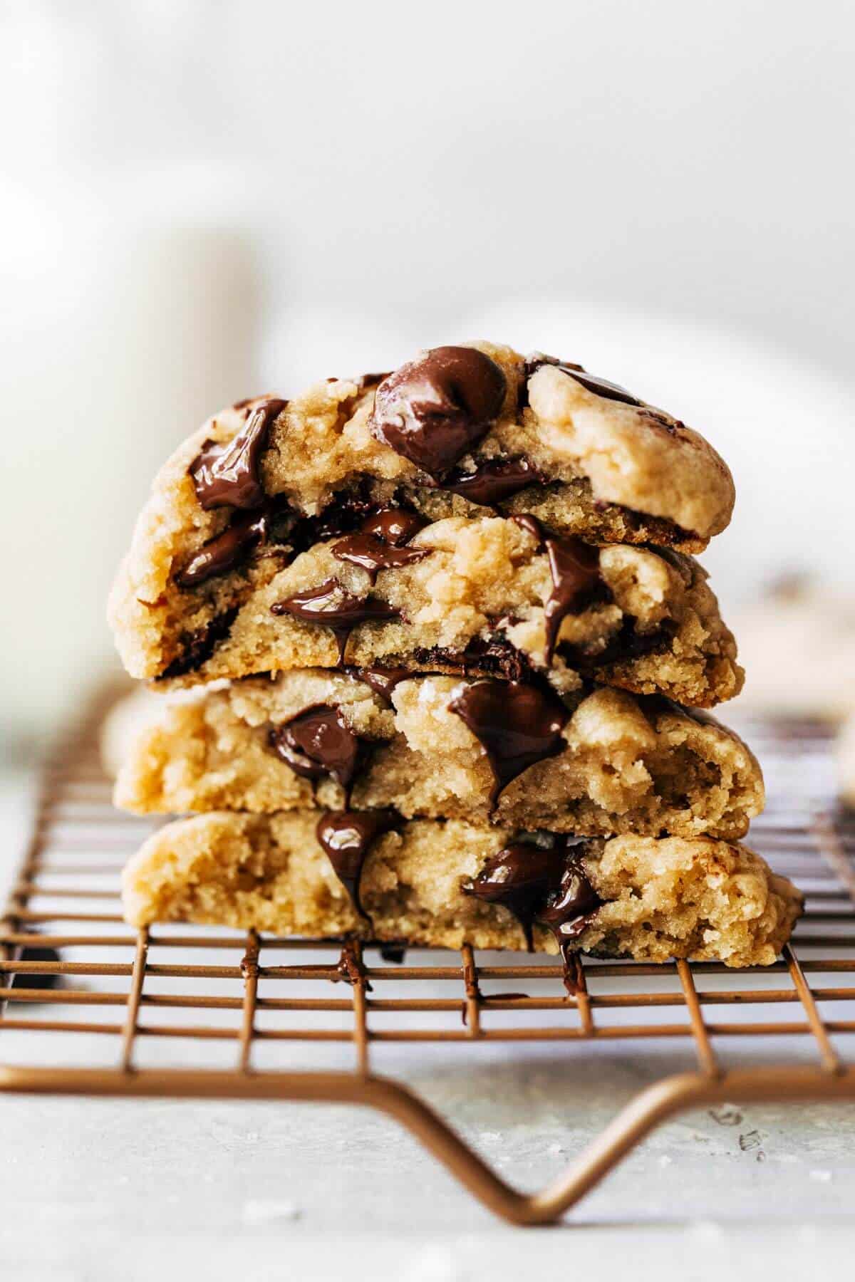 Soft Baked Chocolate Chip Cookies