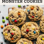 monster cookies pinterest graphic