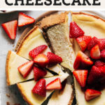 cheesecake pinterest graphic
