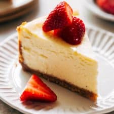 BEST Classic Cheesecake Recipe (Step By Step Photos)