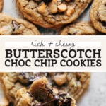butterscotch cookies pinterest graphic
