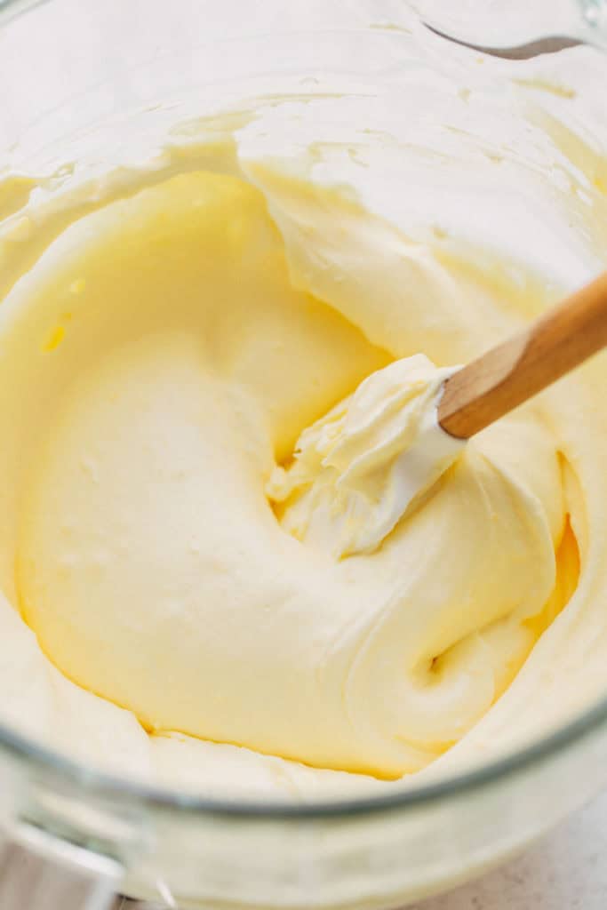 a bowl of banana cream