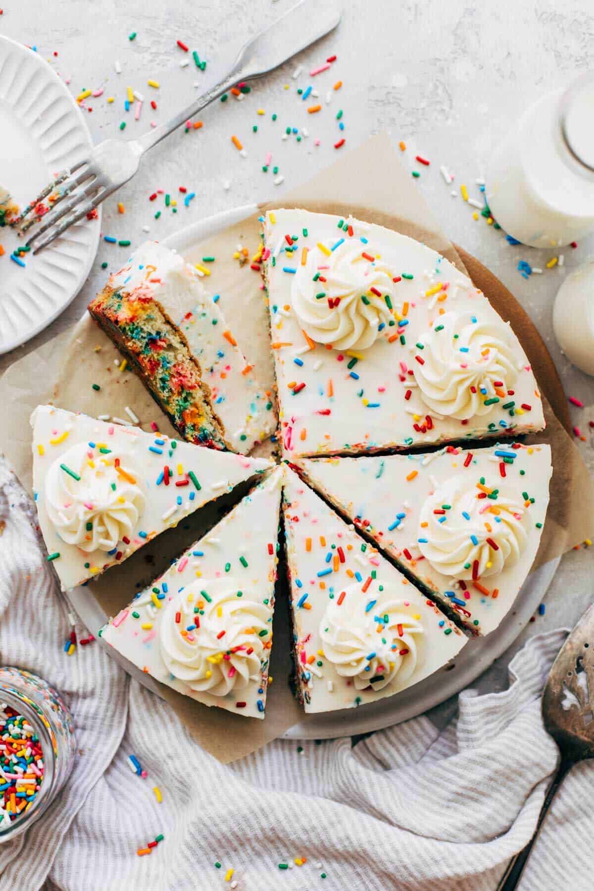 Cake Bottom Birthday Cheesecake