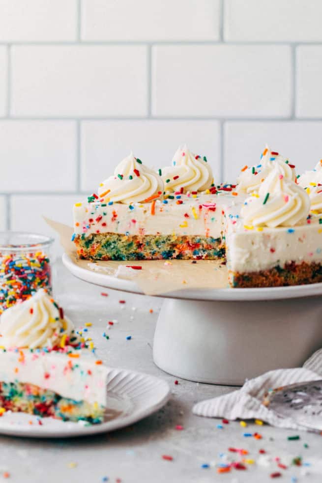 Cake Bottom Birthday Cheesecake | Butternut Bakery