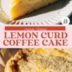 lemon cream cheese coffee cake pinterest