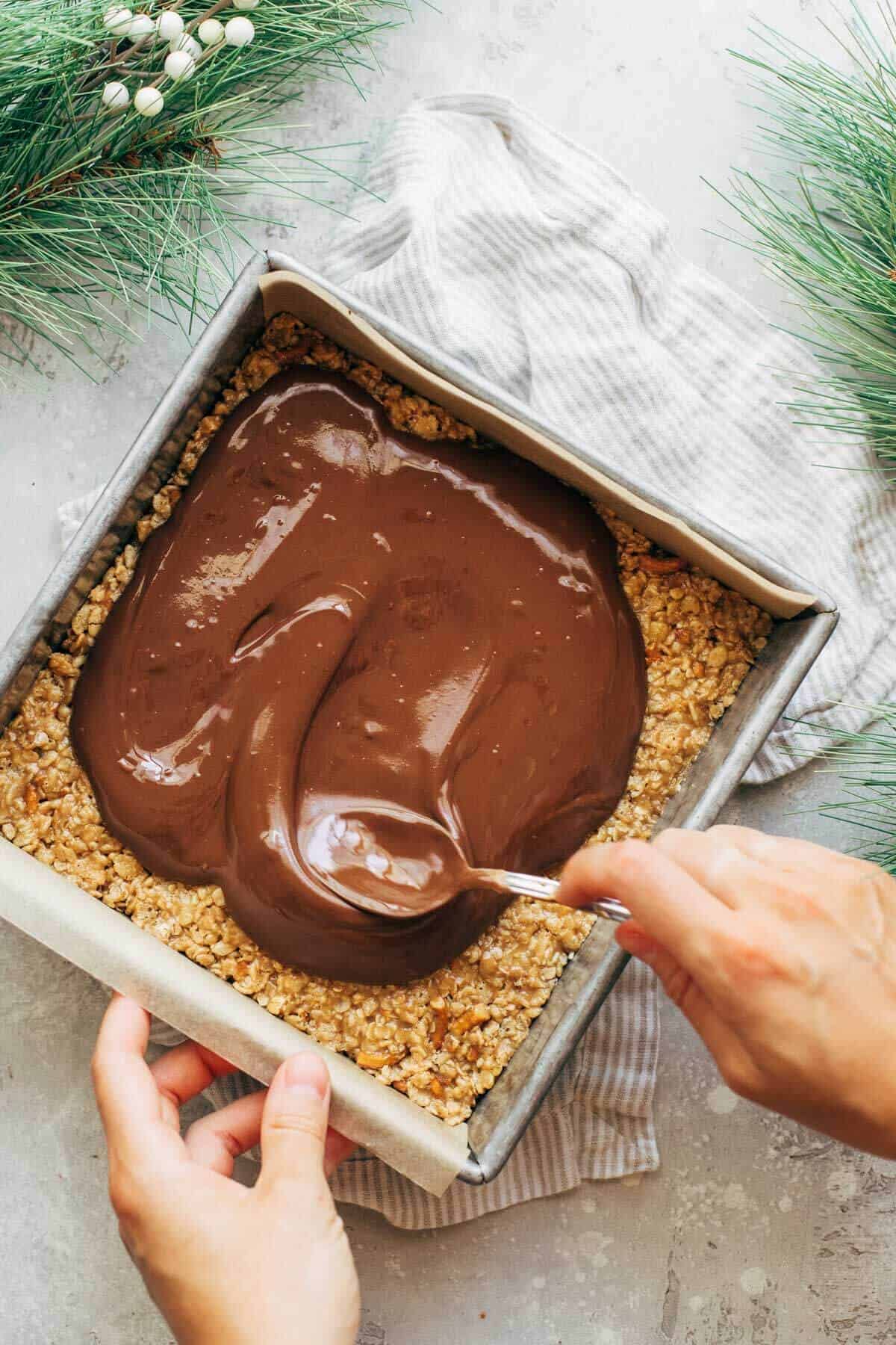 Salted Peanut Butter No Bake Christmas Trees Butternut Bakery