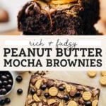 mocha brownies pinterest graphic
