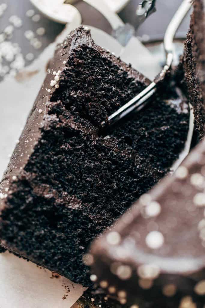 Moist Black Velvet Cake - Butternut Bakery