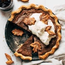 Cinnamon Sugar Apple Butter Pie