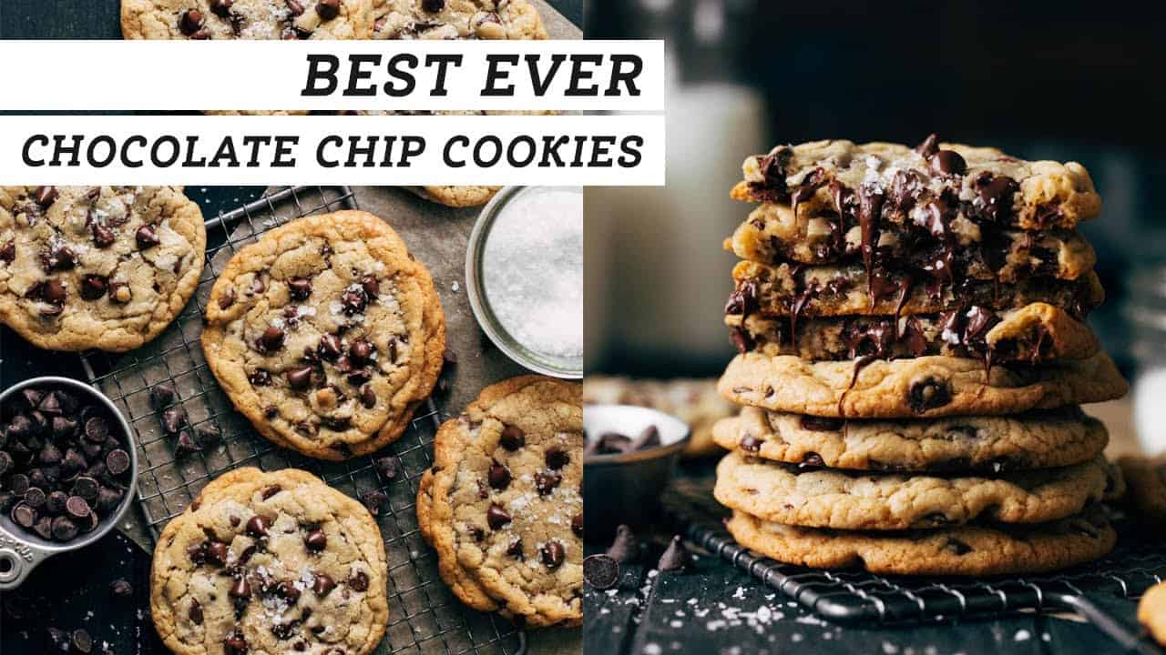 BEST Chocolate Chip Cookies (VIDEO + COOKIE BAKING TIPS)