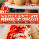 peppermint cupcake pinterest graphic