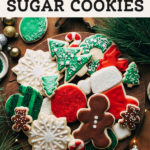 sugar cookies pinterest graphic