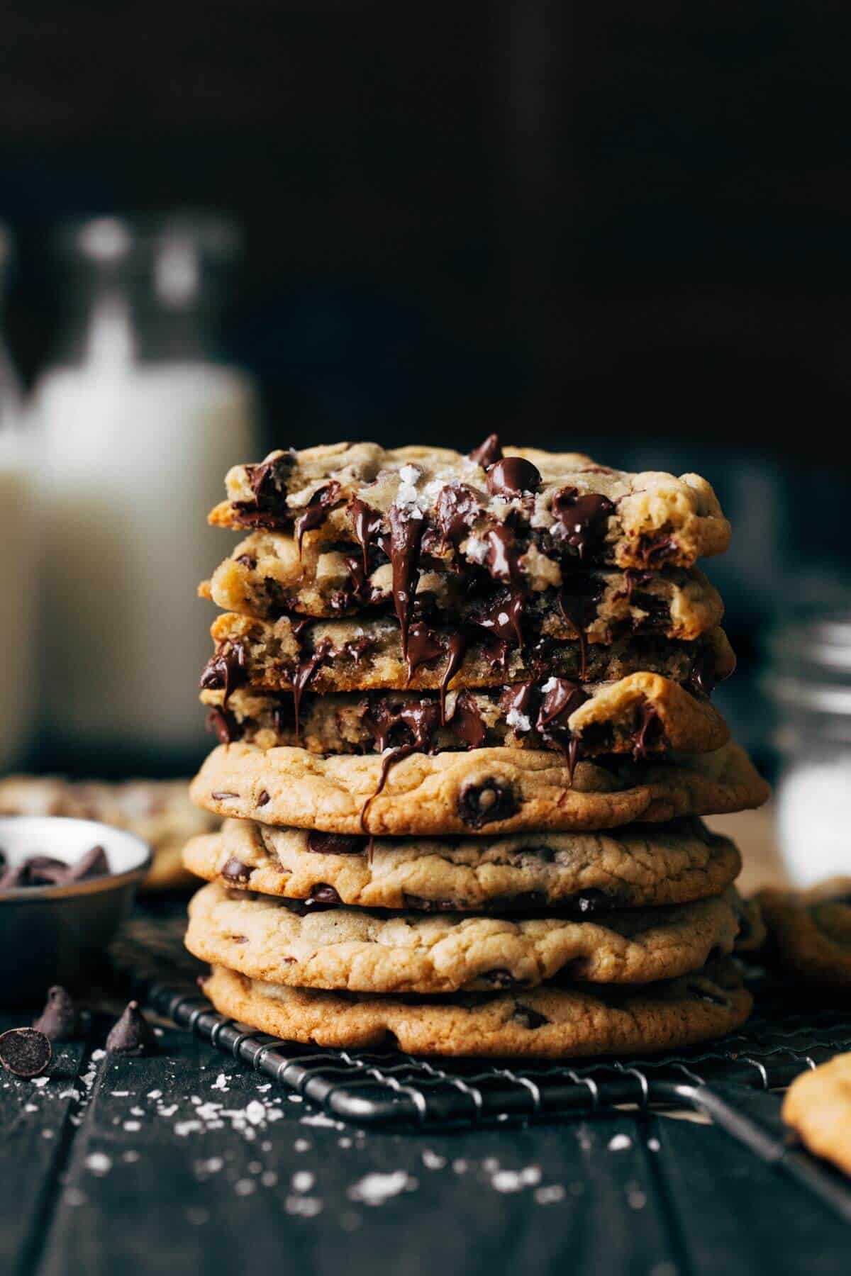 BEST Chocolate Chip Cookies (WITH VIDEO + COOKIE BAKING TIPS)