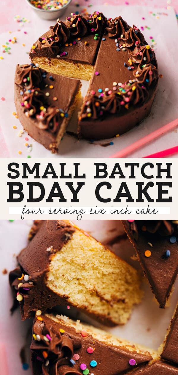 Small Birthday Cake - Serves Four | Butternut Bakery