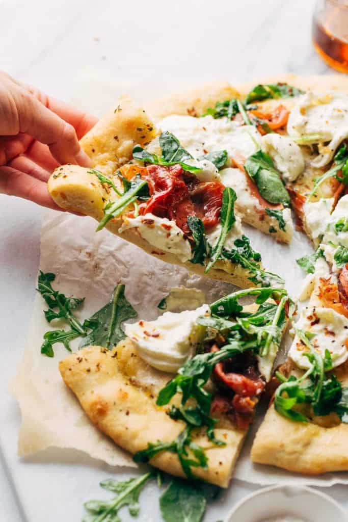 Cherry Tomato Prosciutto Pizza - CPA: Certified Pastry Aficionado