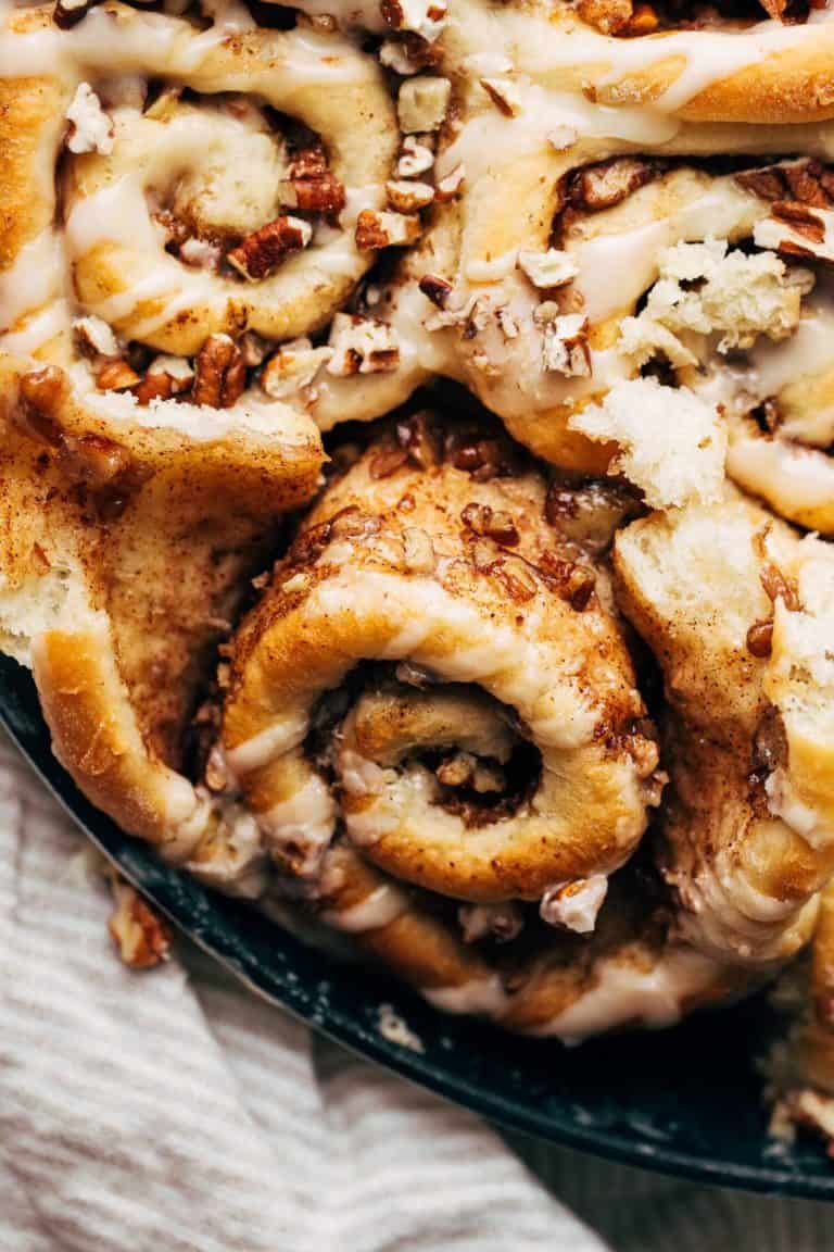 Maple Pecan Cinnamon Rolls (MADE BY HAND!) | Butternut Bakery