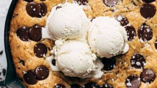 Gooey Chocolate Chip Skillet Cookie - Butternut Bakery