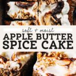 apple butter spice cake pinterest graphic