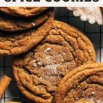 spice cookies pinterest graphic