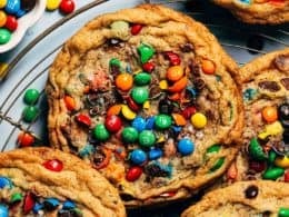 Jumbo M&M Cookies - Beautiful Life and Home