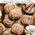 mini pumpkin pies pinterest graphic