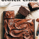 chocolate snack cake pinterest graphic