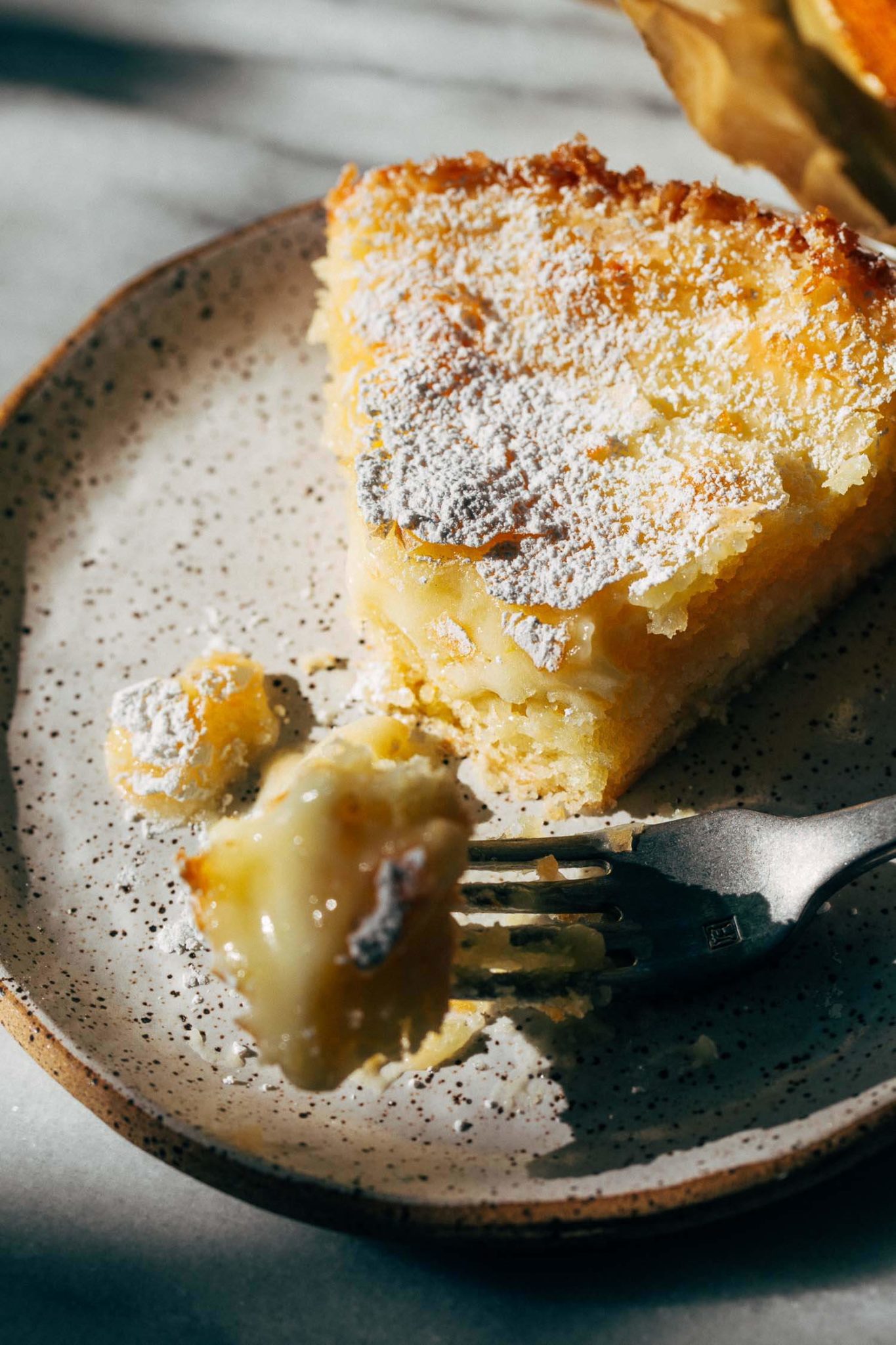 Gooey Lemon Butter Cake (lemon Bars + Lemon Cake Combined!)